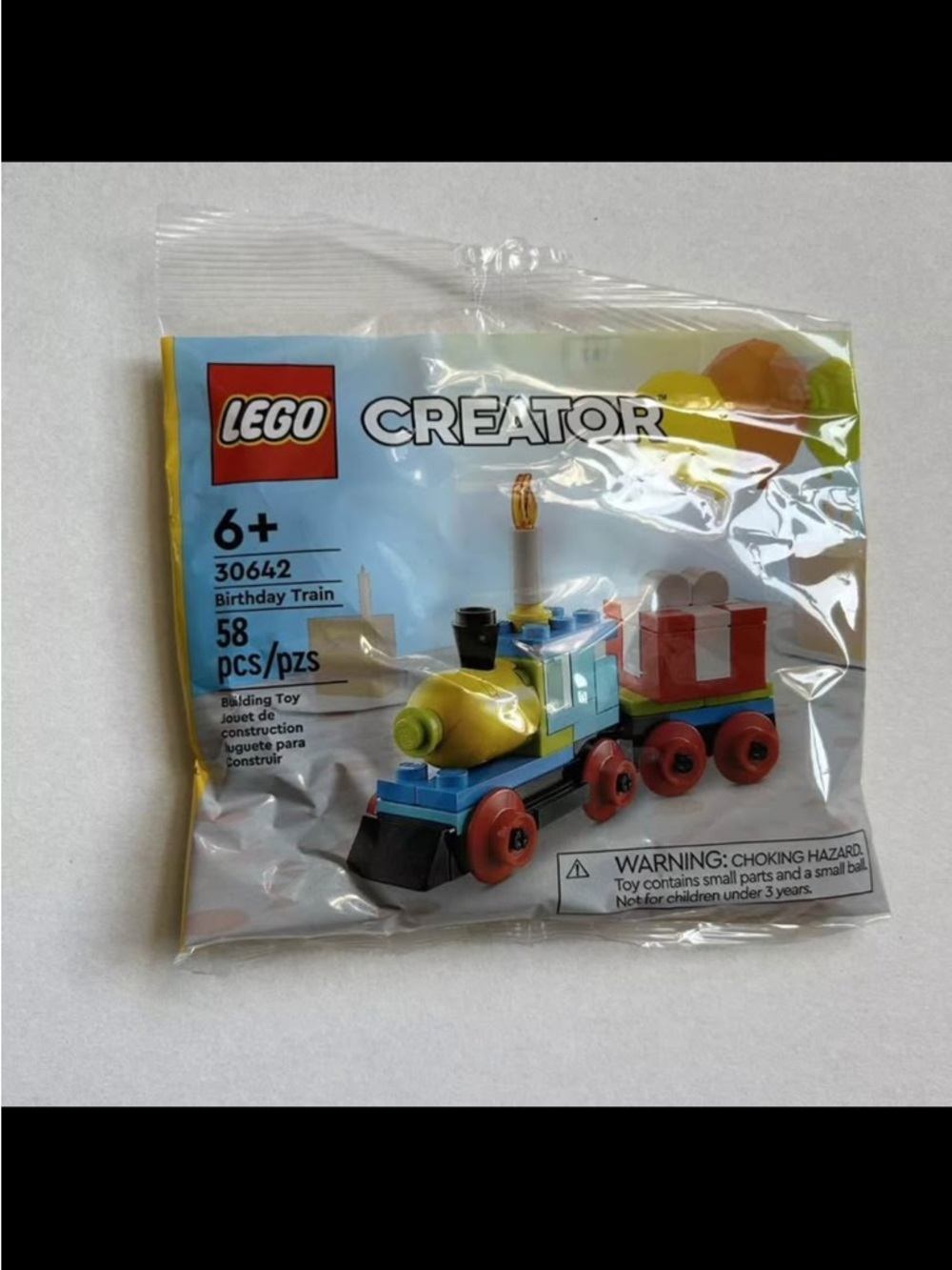 LEGO 30642 Birthday Train Creator Polybag New Factory Sealed